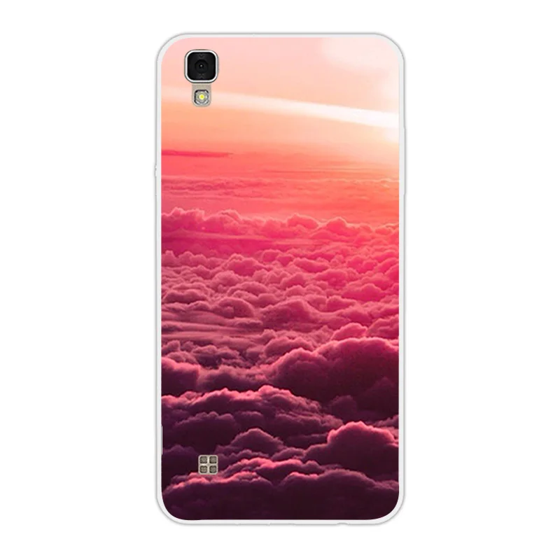 Для funda LG X Style K200DS Мягкие силиконовые прозрачные чехлы для телефона TPU звездное
