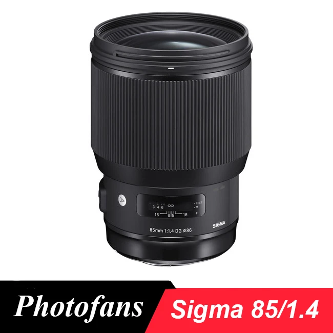 Lente Sigma 85mm F/1.4 Dg Hsm Art para Nikon Canon