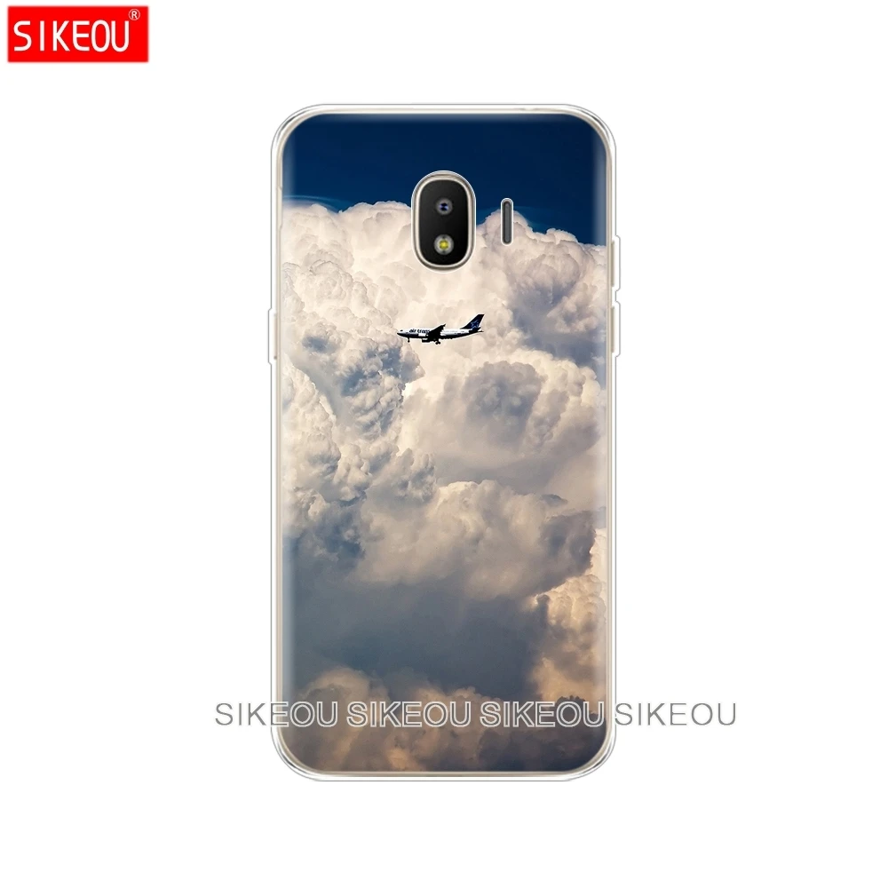 Силиконовый чехол для телефона Samsung Galaxy J3 J5 J7 2017 J330 J530 J730 PRO j2 2018 самолет Летающий