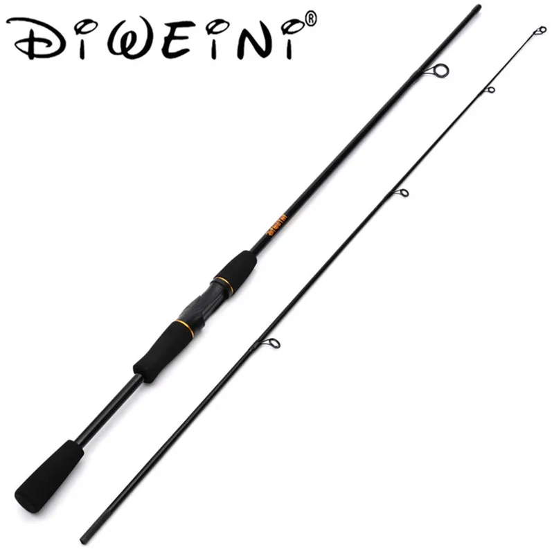 Черное спиннинговое удилище кастинговое удочка для ловли рыбы Vara De Pescar Carbono 1 6 м 8 2
