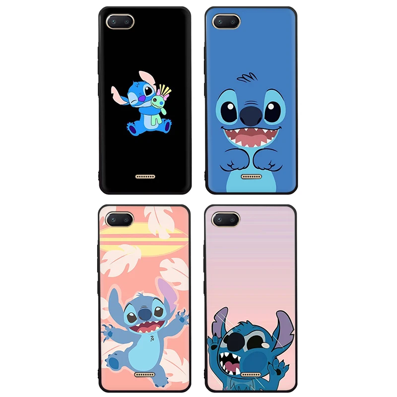 Мультяшный силиконовый чехол для телефона lilo stich для Xiaomi Redmi 4A 4X5 6 A Plus Pro 7 GO Note 5 6 7 8 Pro 7A K20 Pro