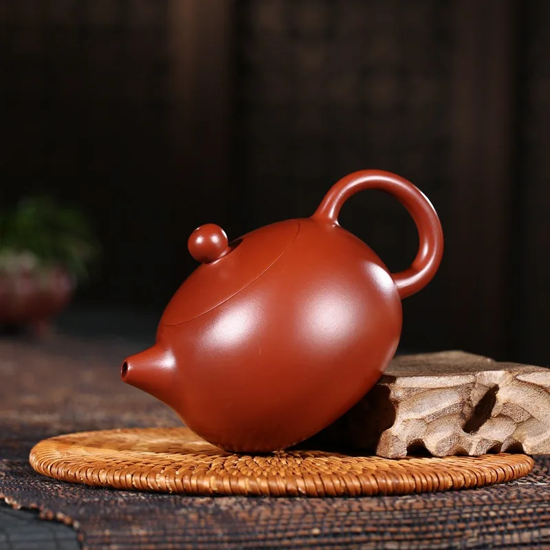 Фиолетовый чайник 260 мл Исин известная ручная работа Dahongpao с шариковым отверстием Xi Shi горшок гладкая вода питьевая утварь WSHYUFEI
