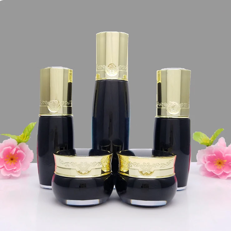 8 шт./лот 20/30/100 мл Черная Акриловая Эмульсия пресс/распылитель бутылка 10/15/50 г