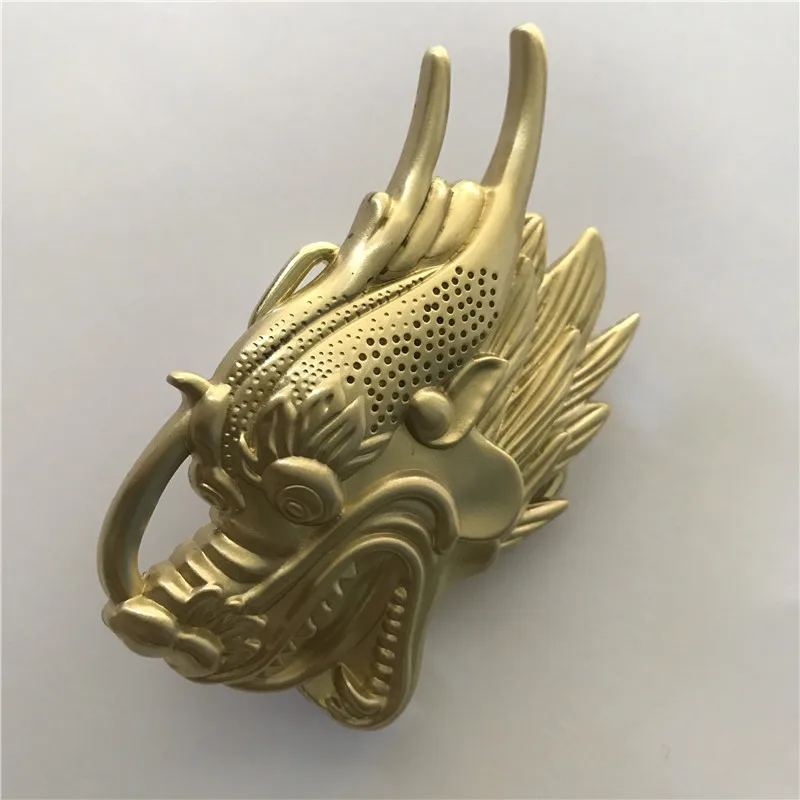 Retail New High Quality Cool 3D Dragon Head Solid Brass Belt Buckle Fashion Men Women Jeans accessories For 4cm Wide belt | Дом и сад