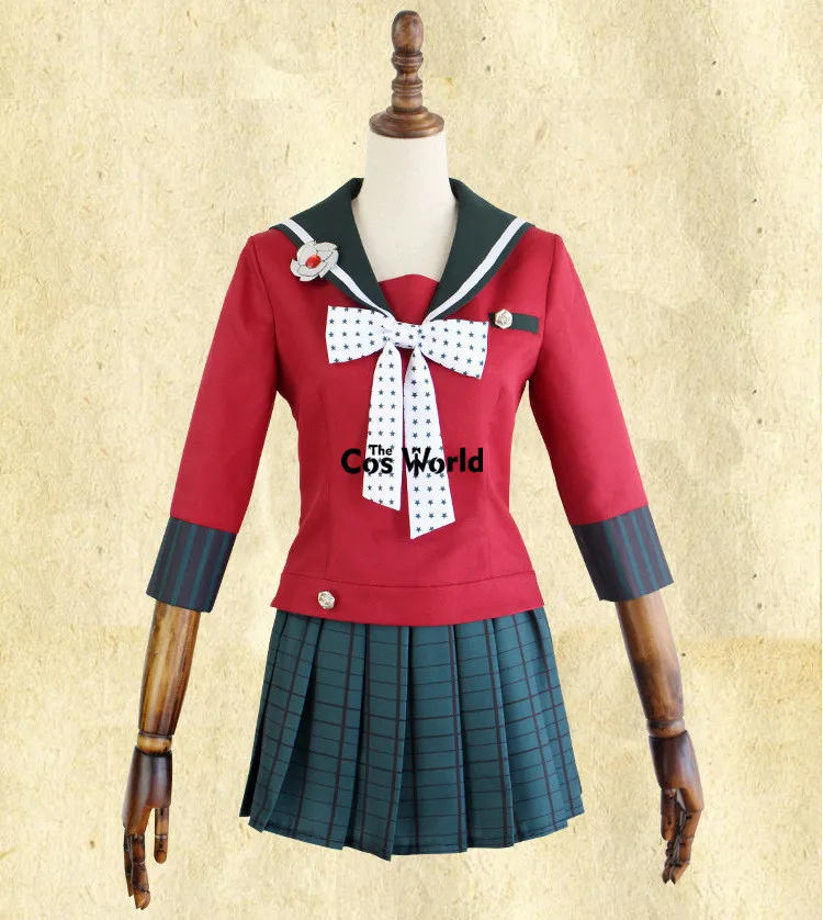 Danganronpa V3: убийство Harmony Harukawa Маки в морском стиле костюм Школьная форма топ и юбка, наряд в стиле аниме Костюмы для косплея