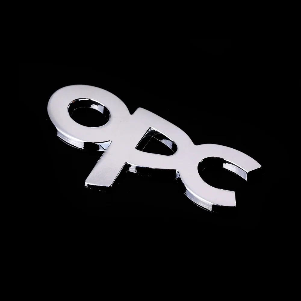 Автомобильный Стайлинг 3D Автомобильная наклейка хромированный металл OPC эмблема