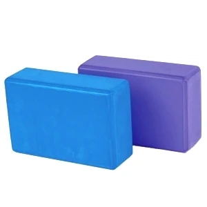 Сине-фиолетовый коврик для йоги EVA кирпичный Коврик балансировочный набор