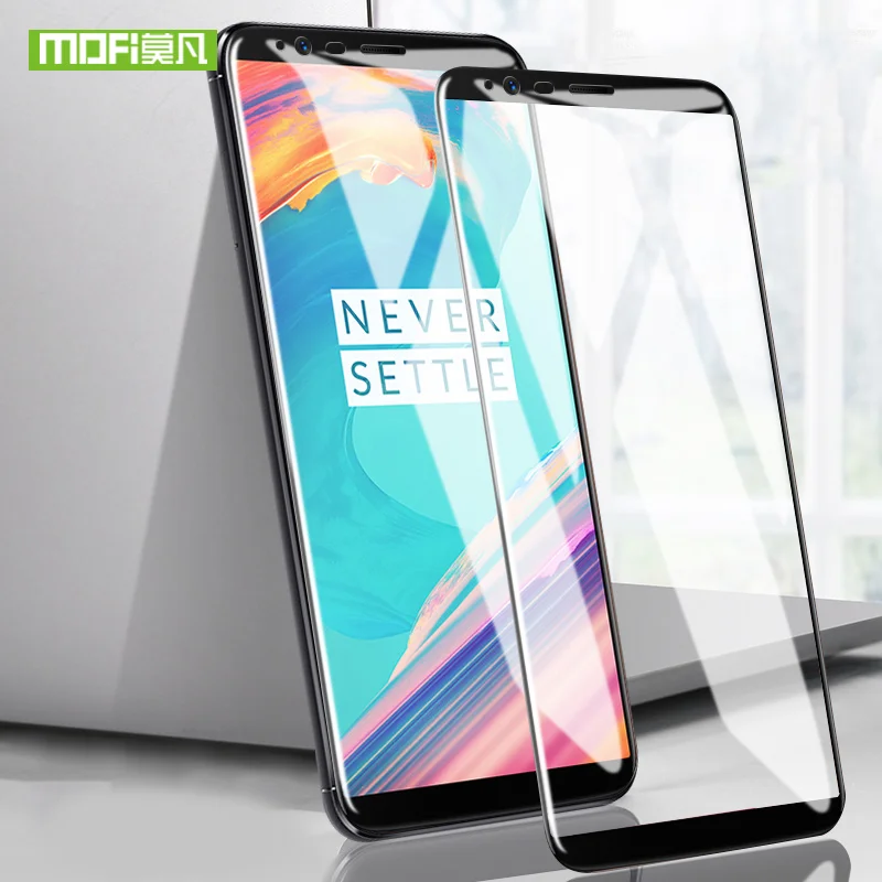 Mofi для oneplus 5t стеклянная пленка one plus Защитная закаленное стекло полное покрытие 9H