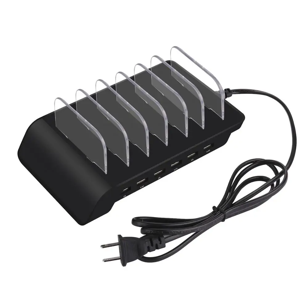 Быстрая зарядка USB многопортовое зарядное устройство для телефона 6 портовая док