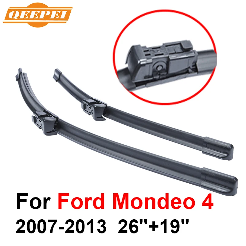 QEEPEI Передняя и задняя Щетка стеклоочистителя Без Рычага для Ford Mondeo 4 Estate 2007 2013