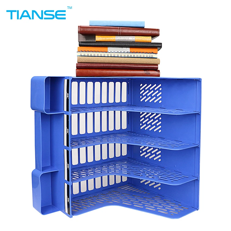 TIANSE серые синие лотки для документов держатель с небольшими футлярами