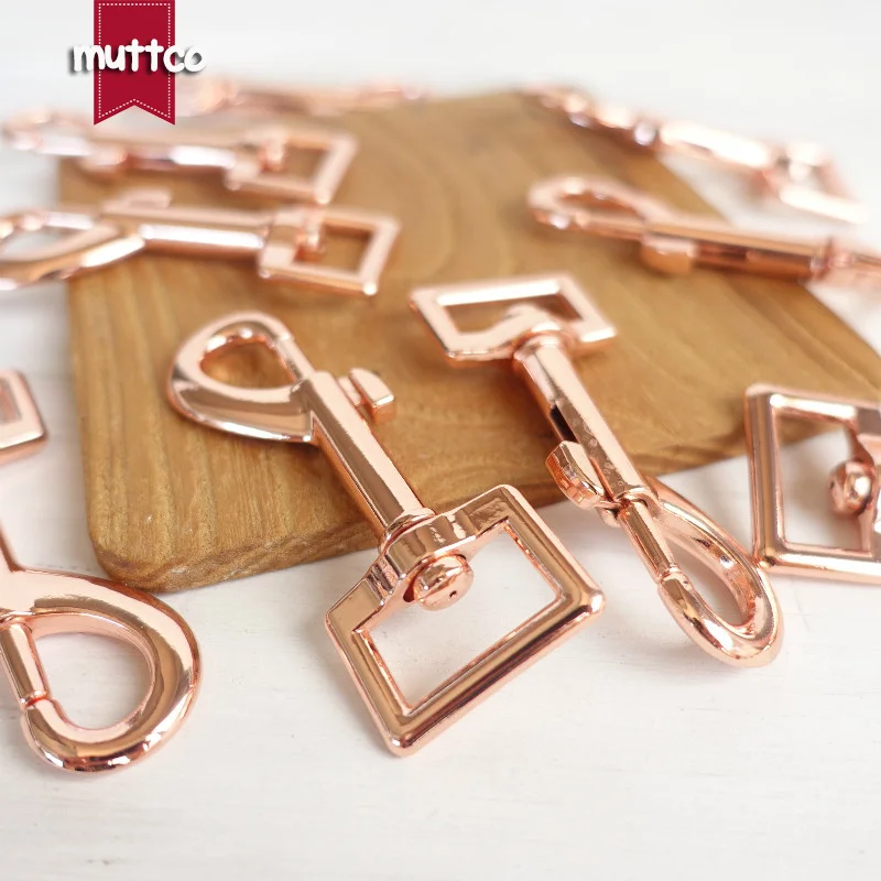 DIY поводок для собак розничная продажа Экологически чистый розовый Золотой 20 мм