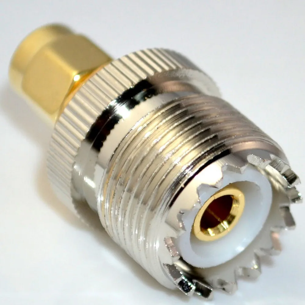 SMA штекер к UHF разъему SO239 гнездо прямой RF SO 239 адаптер Разъем Любительское