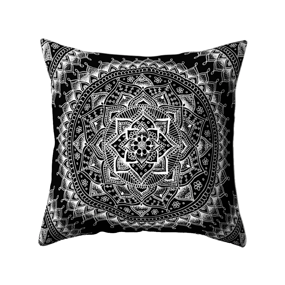 Hoomall Boho декоративные подушки богемные Наволочки с принтом мандалы на талии