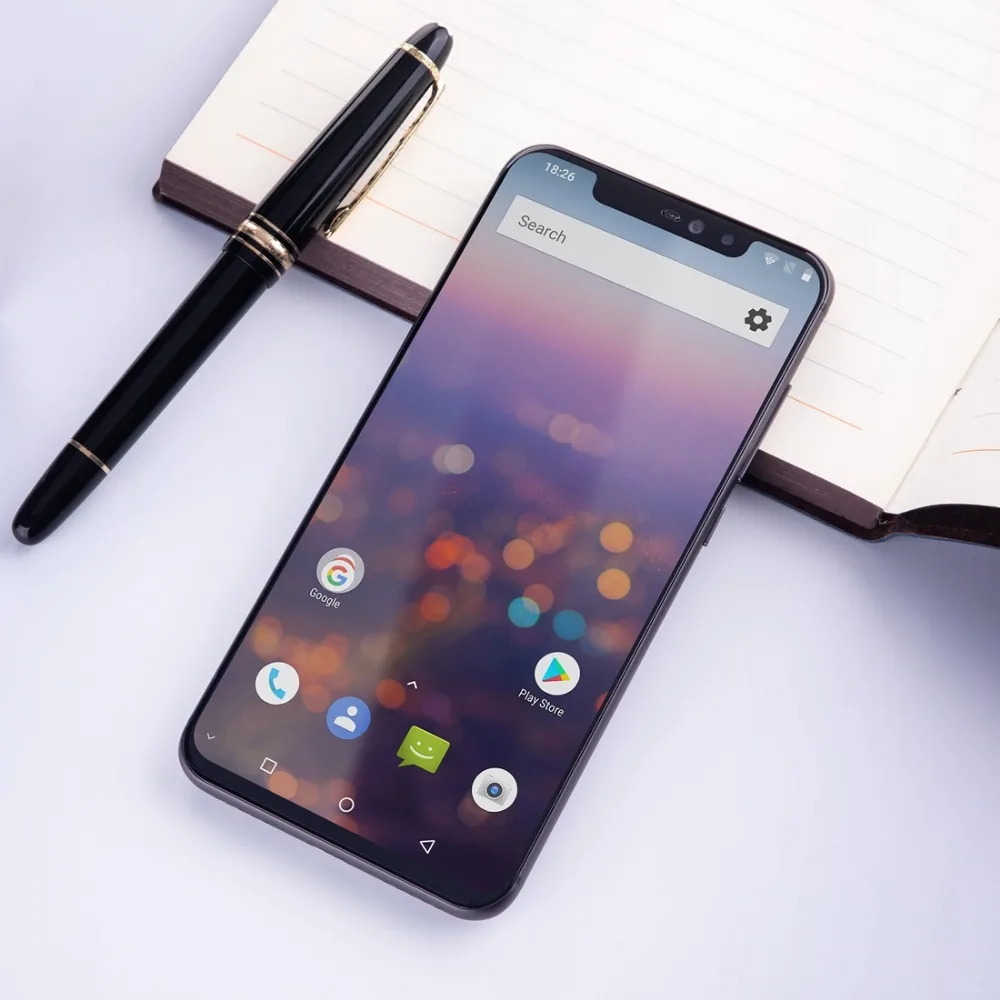 Umidigi Z2 специальное издание глобальная версия 4G Смартфон Android 8,1 4 Гб+ 64 Гб Helio P23 Восьмиядерный 16 Мп+ 8 Мп 6,2 дюйма сотовый телефон