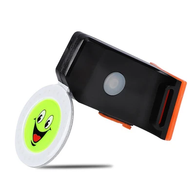 Smile USB Перезаряжаемый светодиодный велосипедный светильник с круглым сердцем, велосипедный светильник, задние фонари для горного велосипеда, подседельный штырь - Цвет: Smile