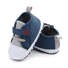 Симпатичные парусиновые туфли для новорожденных мальчиков и девочек с буквенным принтом обувь с мягкой подошвой Обувь для малышей детские кроссовки детские