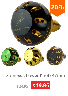 Gomexus силовая ручка для Shimano Стелла SW Катушка Ручка B 45 мм металлическая круглая рукоятка