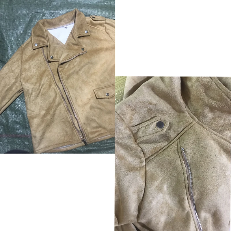 

Plus Size 4X 4X Autumn Women Jacket Moto Biker Coat Turn Down Collar Style Ladies Bomber Short Outwear Casacos With Sashes Mujer