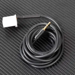 DWCX 3,5 мм AUX вход аудио радио папа Интерфейс Кабель-адаптер для MP3 для Toyota Camry RAV4 Corolla 4Runner Highlander Yaris