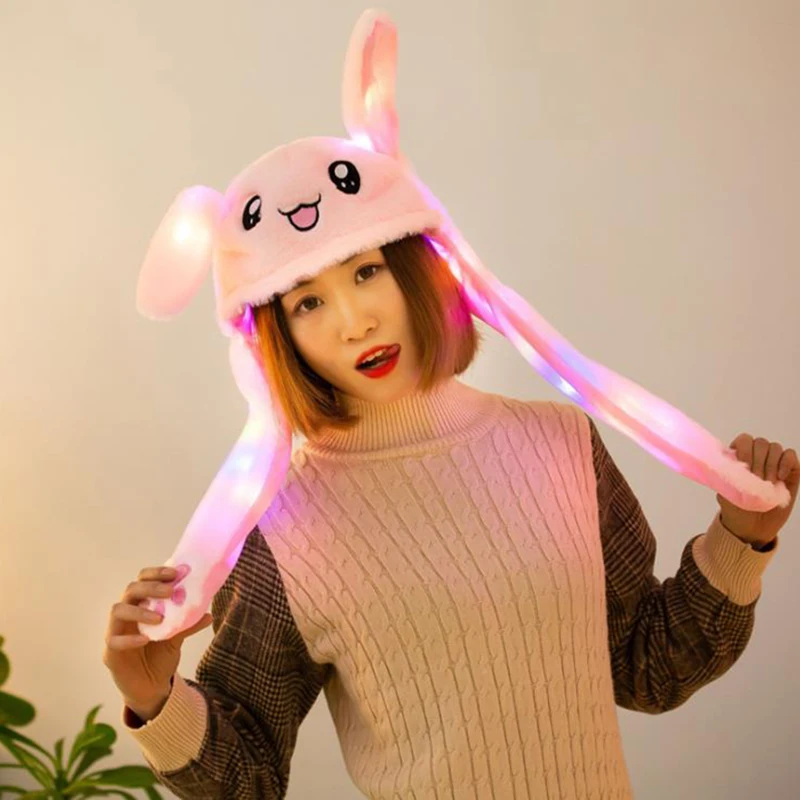 Горячая Распродажа модная шляпа для вечеринок шапка с заячьими ушками милая