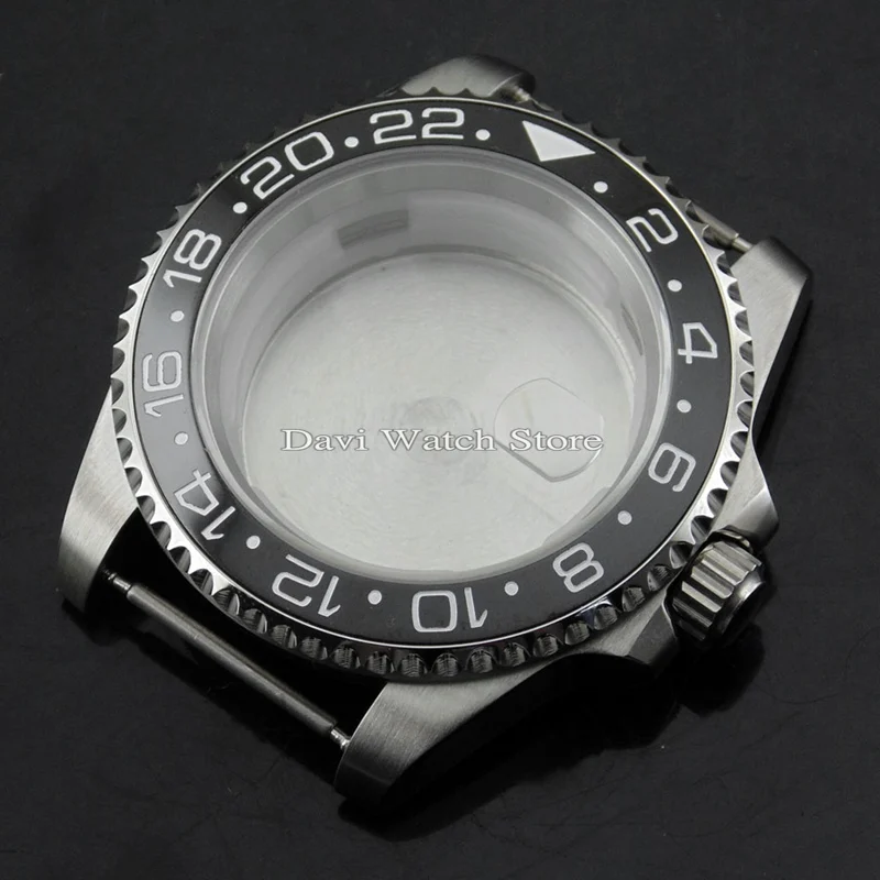 Чехол для часов из нержавеющей стали 40 мм серебристый подходит ETA 2836 DG2813/3804 Miyota 82 |