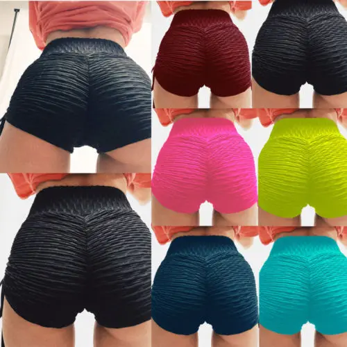 

Womens Summer High Waist Scrunch Bottom PUSH UP Shorts Hot Shorts