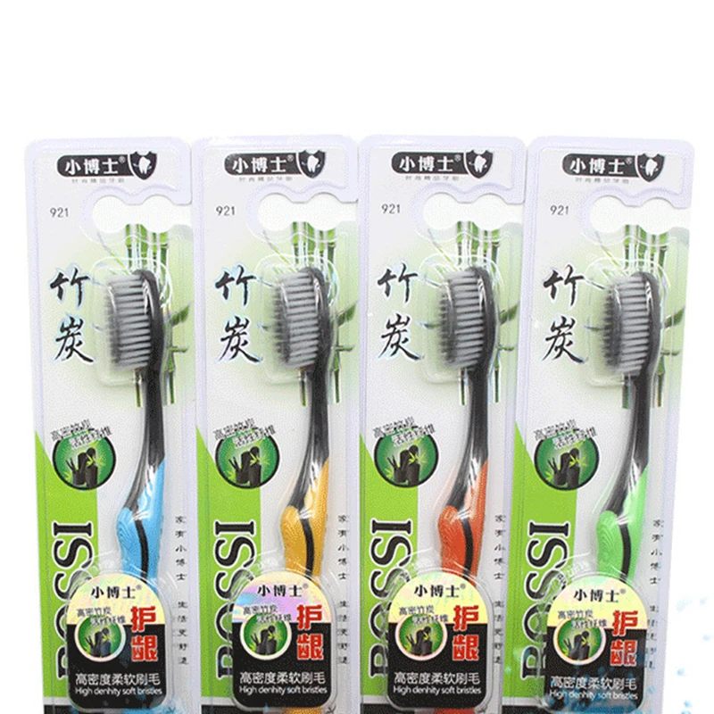 10 шт. мягкая бамбуковая зубная щетка Оптовая Продажа нано зубные щетки Уход |