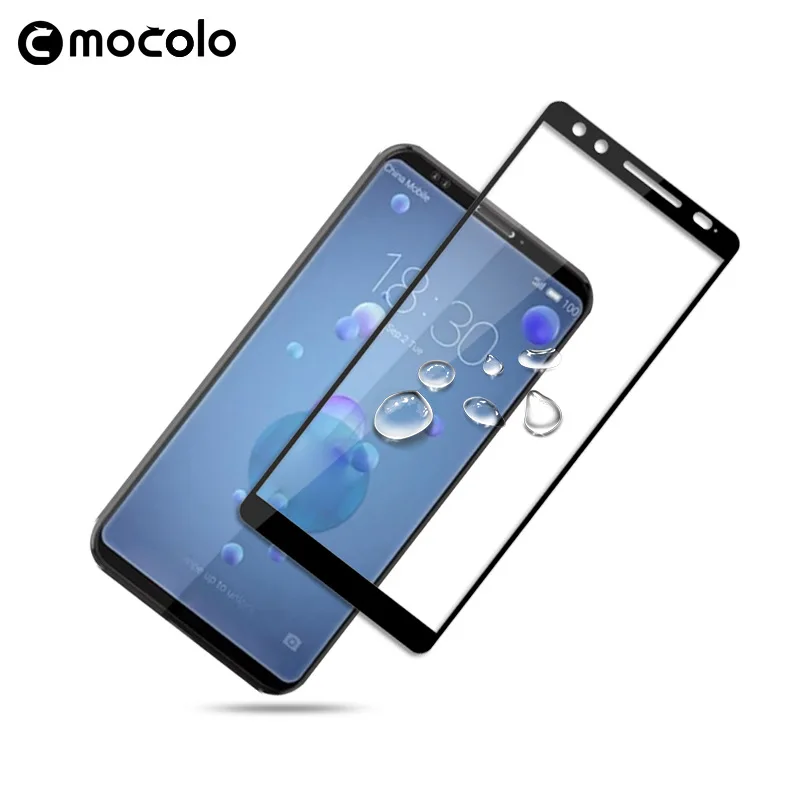Mocolo Премиум полное покрытие стекло закаленное Защита экрана для htc U12 Plus
