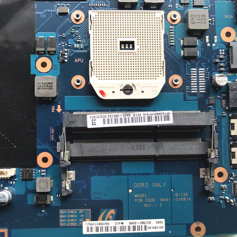 Отлично подходит для Samsung NP305V5A 305V5A материнская плата ноутбука HD 7470M 1 ГБ