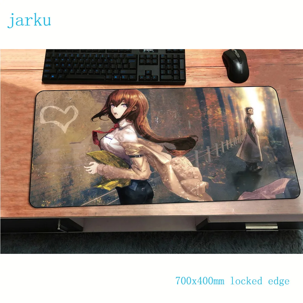 Steins Gate коврик для мыши красивые 700x400x2 мм notbook коврик для мыши игровой коврик для мыши с изображением на день рождения коврик для мыши от производителя стол для компьютера padmouse коврики