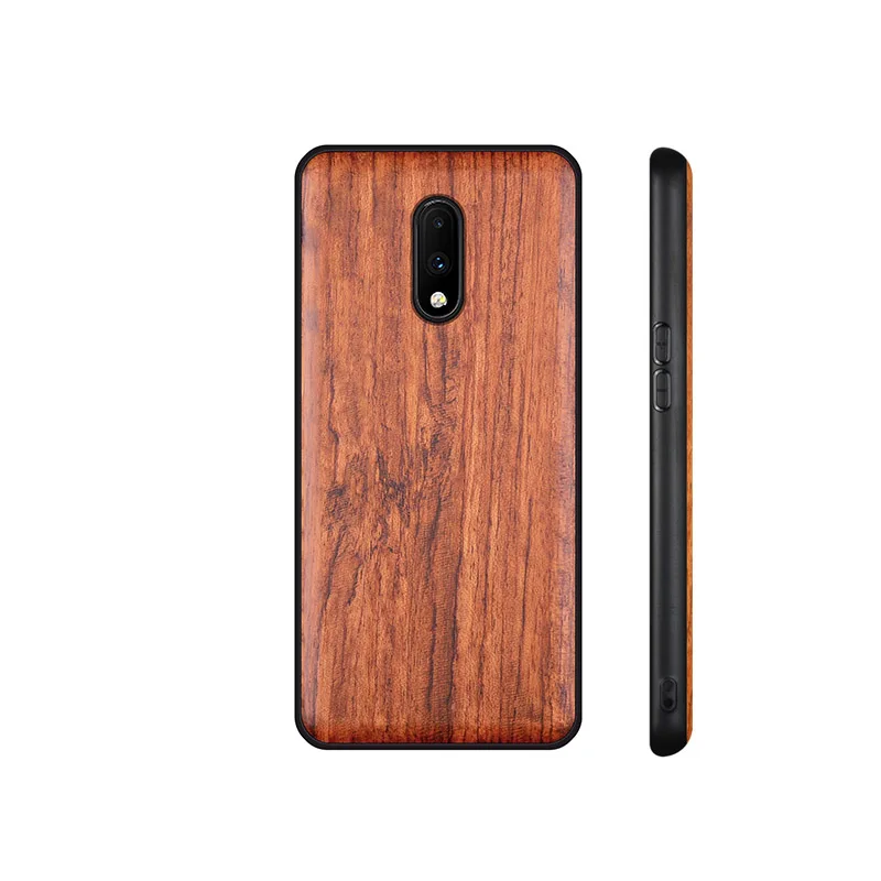 Carved Wood Case For OnePlus 8T 9 Pro OnePlus 8 Pro Shockproof Case TPU Bumper Cover For OnePlus 9 8 7T Case Wood Shell Oneplus9