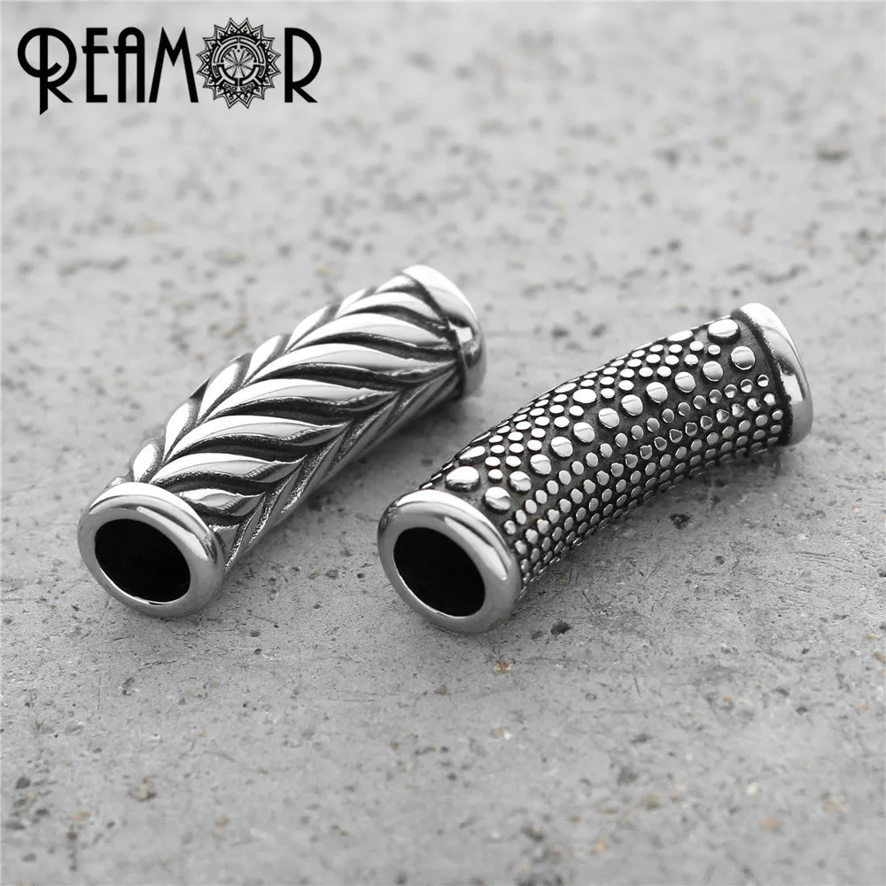 REAMOR из нержавеющей стали Цветок ириса Подвески Металлические бусины 6 мм Большой