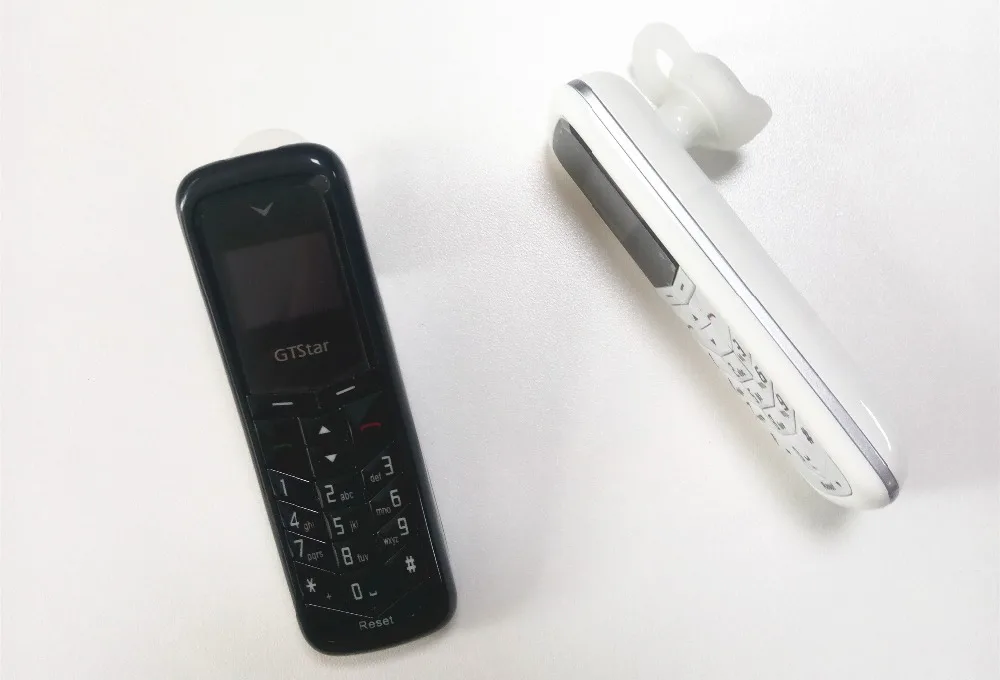 GT Star GTStar бренд мини телефон BM50 0,6" мини мобильный телефон bluetooth наушники для набора номера телефон с русской клавиатурой
