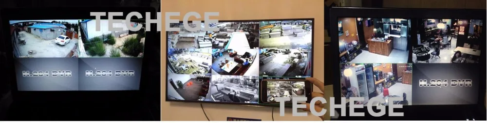 8-КАНАЛЬНЫЙ 2.0MP Zoom главная система видеонаблюдения AHD-H 8-канальный DVR + 8 шт. AHD 1080 P с