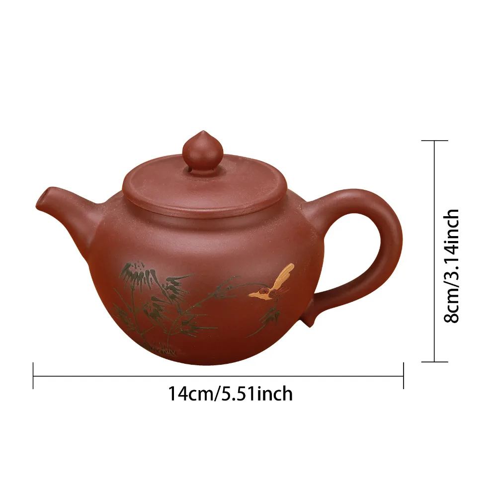 Китайский чайный набор ботинки горшок полностью ручной работы Исин Глиняный