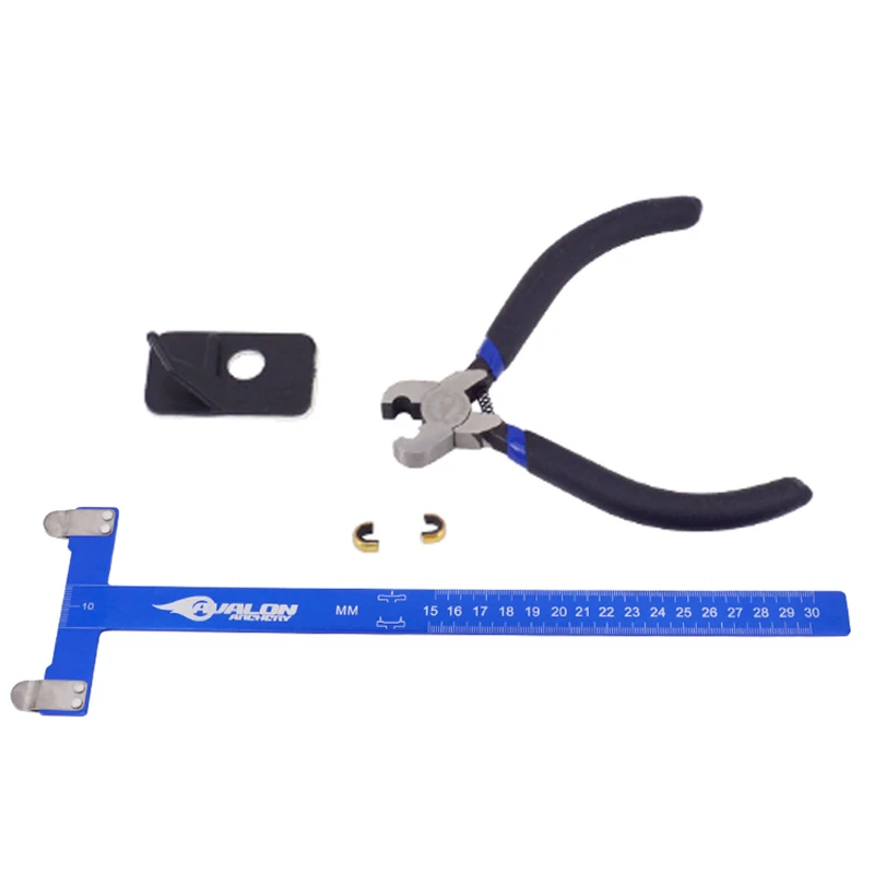 

Archery Cooper Nock Point T Rule Square String Nocking Brass Arrow Rest Arrow Strings Buckle Pliers Hunting Shooting Level Set