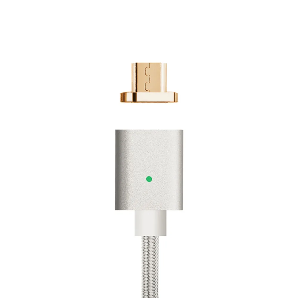 Магнитный зарядный кабель Moveski M2 Mini Micro USB магнитный светодиодный дисплей
