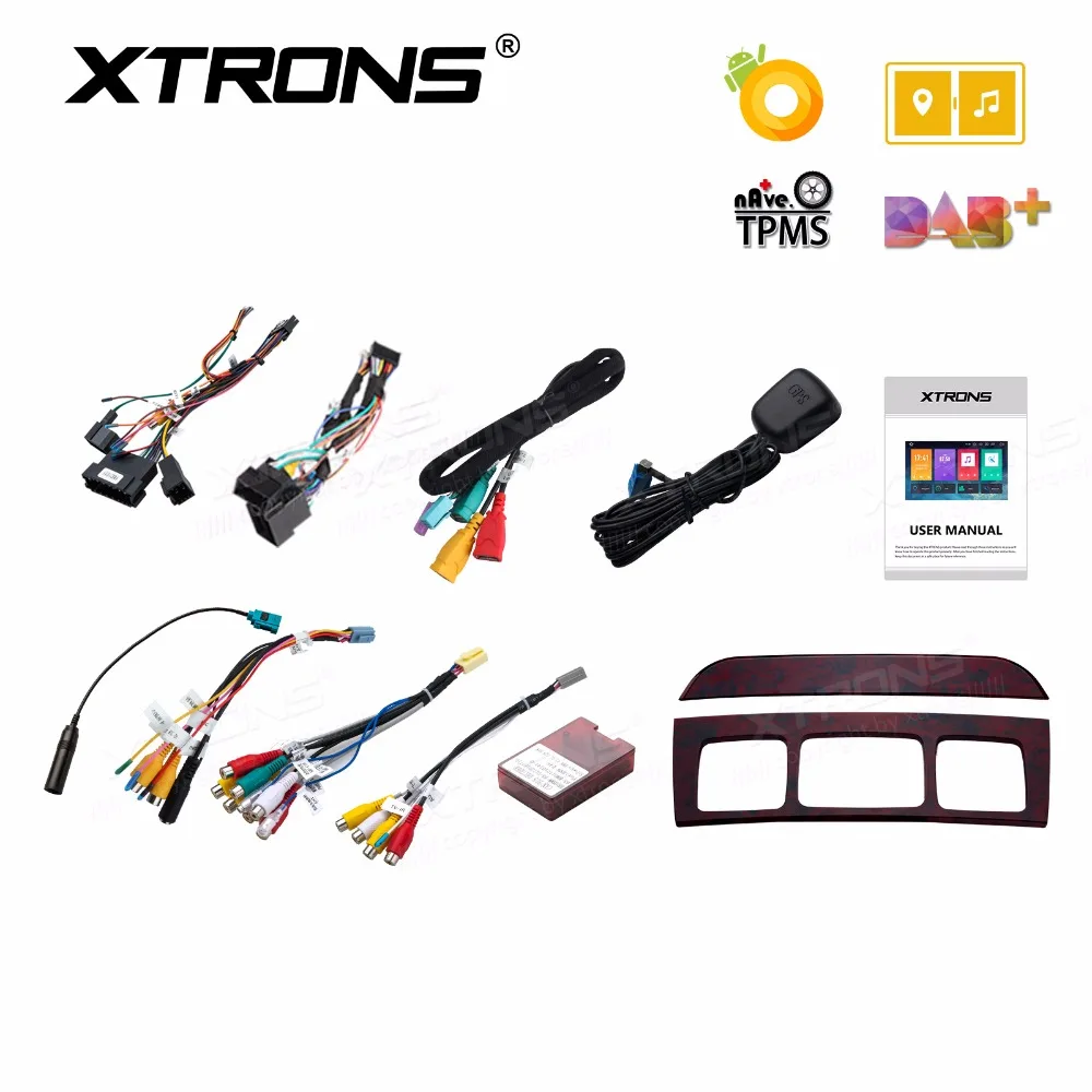 XTRONS 8&quot Radio Android 8.0 Octa Core Car NO DVD Player GPS DAB+ for Mercedes Benz W220 S280 S320 S350 S400 S430 S500 1998-2005 |