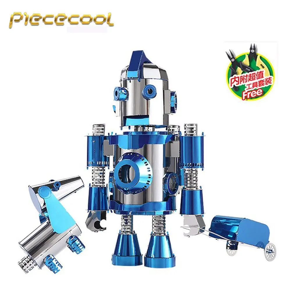 3D металлический пазл Piececool из серии &quotПутешествие Hello Cool&quot Креативные наборы для