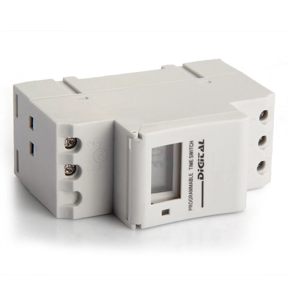 MYLB-16A LCD Modular Programmer Time Timer Switch White | Обустройство дома