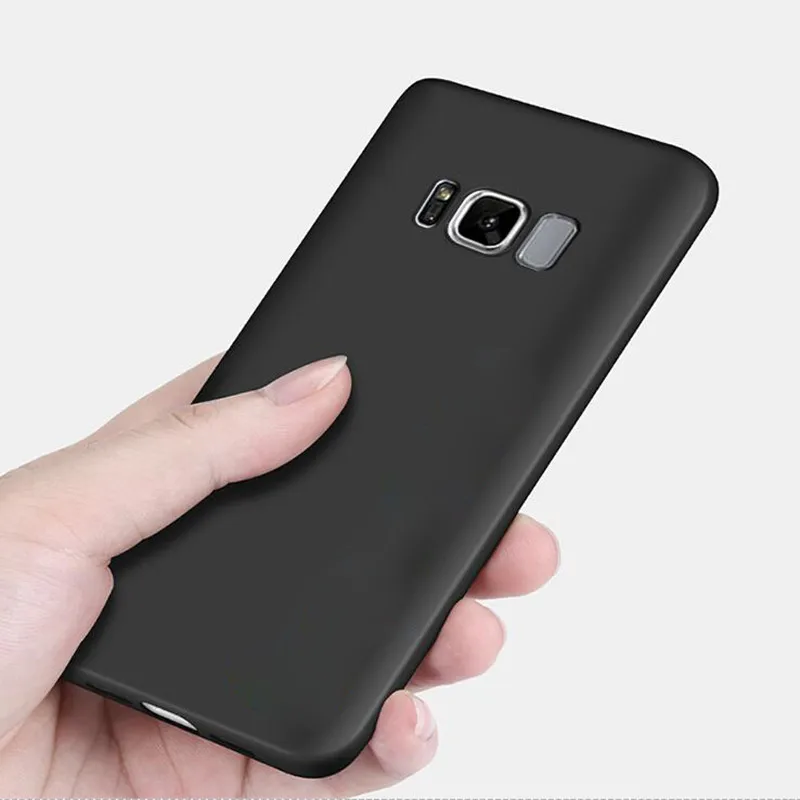 Для samsung S8 чехол galaxy s8 plus жесткий защитный черный capas MOFi оригинальный задняя