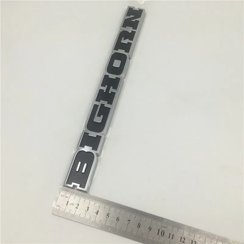 

For 2019 RAM 1500 2500 3500 Big Horn Rear Tail Gate Emblem Logo Badge Nameplate 275*25mm