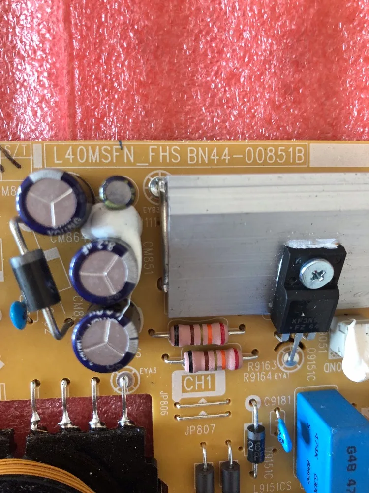 Новый оригинальный для Samsung UA40J5000AR UA40J5000ARXXP плата питания BN44-00851B L40MSFN-FHS |