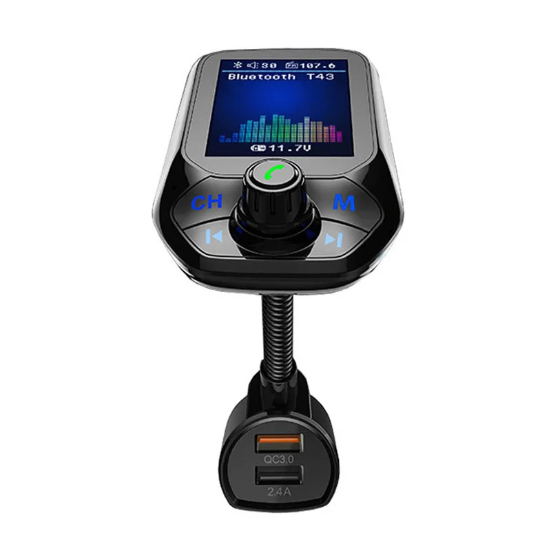 Fm передатчик JaJaBor FM модулятор Bluetooth автомобильный комплект громкой связи AUX аудио