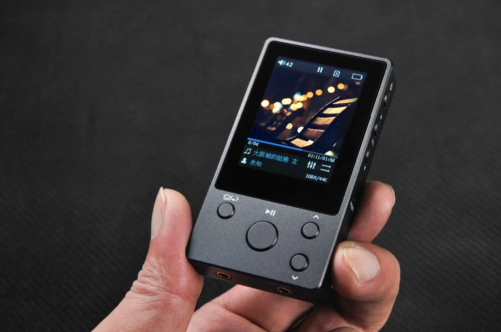 Профессиональный музыкальный плеер XDUOO NANO D3 без потерь APE FLAC WAV AAC MP3 HiFi IPS дисплей 24