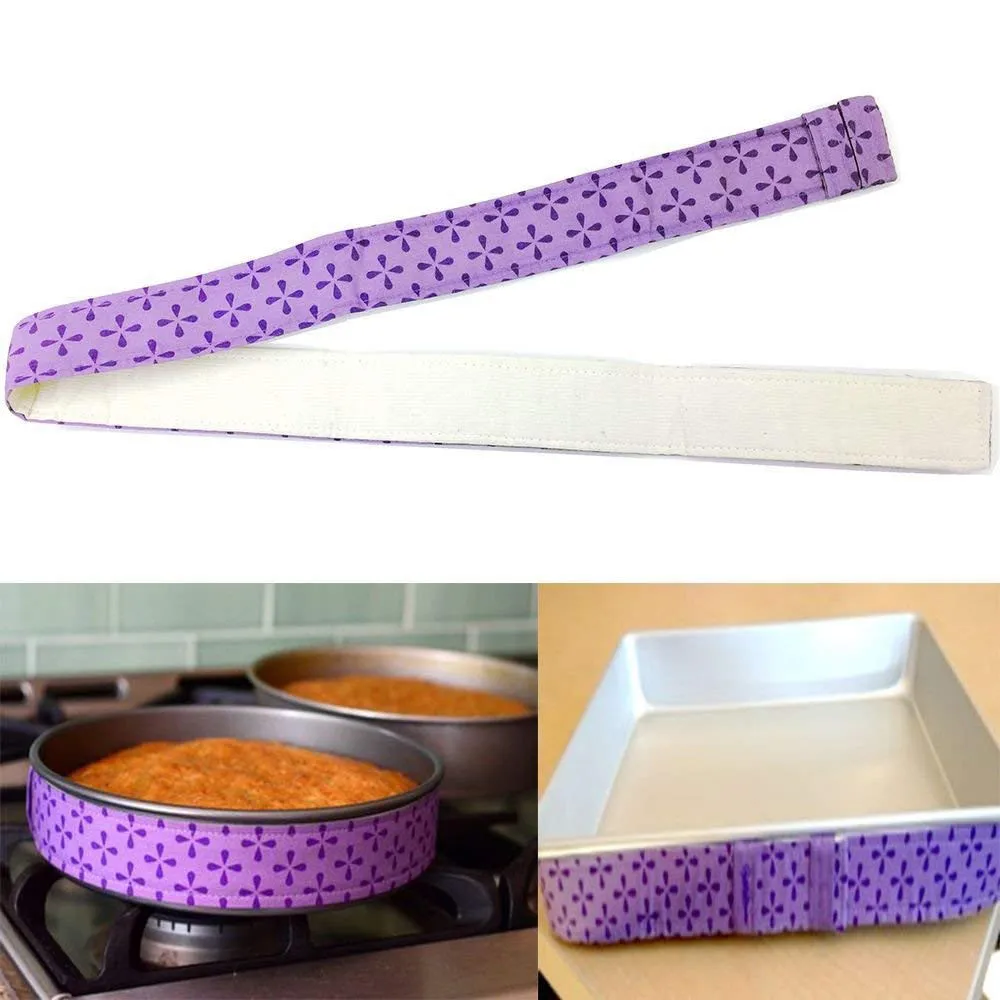 

Nice Cake Pan Strips Bake Even Strip Belt Bake Even Moist Level Cake Baking Tool Nice Cake Pan Strips Bake Even Strip Belt Bake