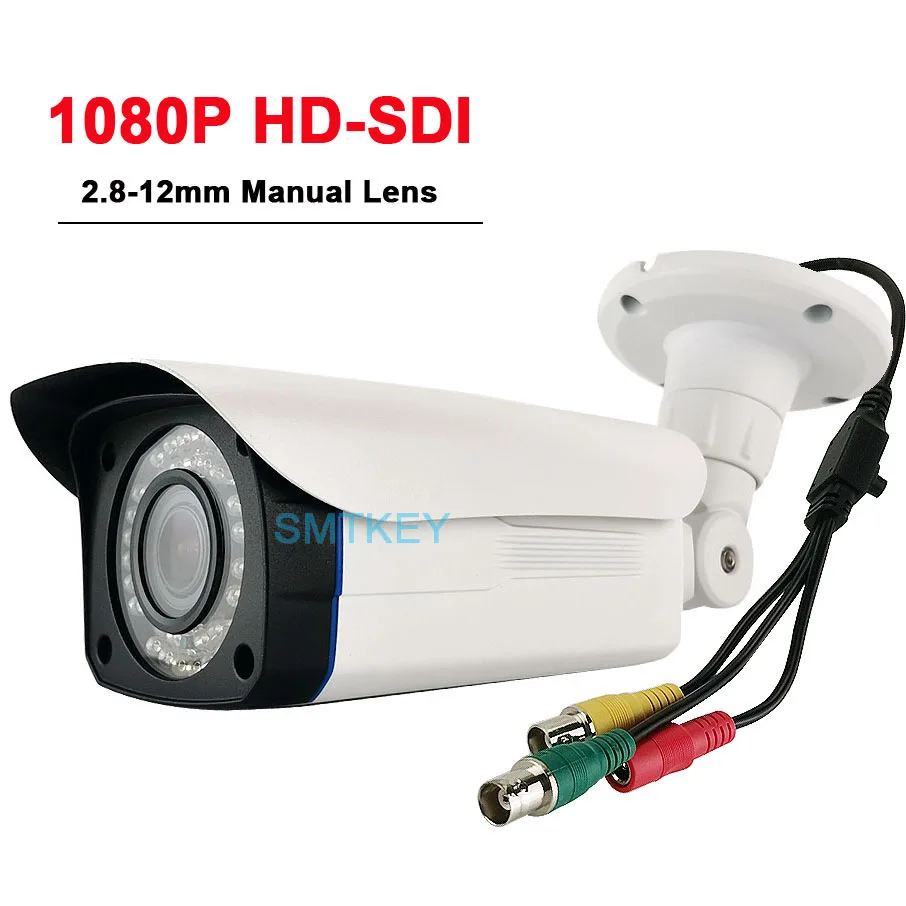 

1080P HD-SDI CCTV camera 2.8-12mm 2Megapixel Varifocal Lens with ICR Support WDR with OSD HD SDI CCTV camera