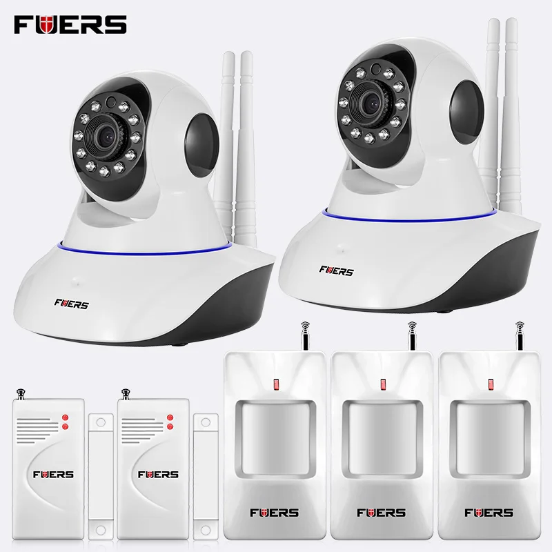 720P Hd Wifi ip-камера Hd 1Mp Cctv Ip Cmos камера безопасности сигнализация для Wi-Fi и Gsm Sms сигнализация Система управления Android App