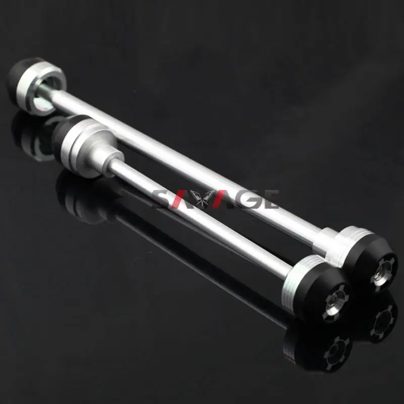 

Front & Rear Wheel Fork Slider Protector For HONDA CBR 954 2002-2003 Motorcycle Accessories Motos CNC Aluminum+POM